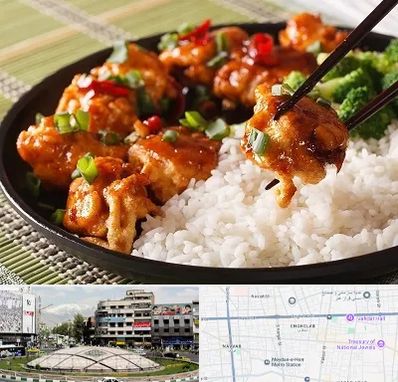 رستوران چینی در مرکز تهران