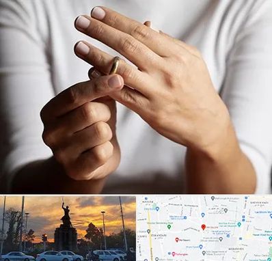 دفتر طلاق در میدان حر