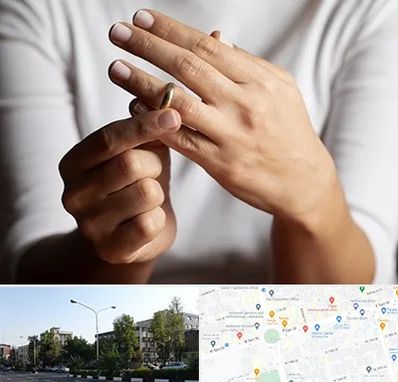 دفتر طلاق در میدان کاج