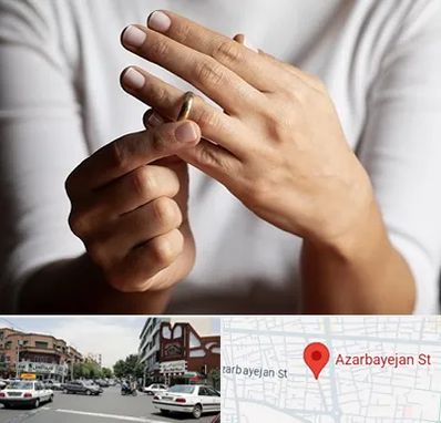 دفتر طلاق در خیابان آذربایجان