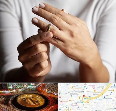 دفتر طلاق در میدان ولیعصر