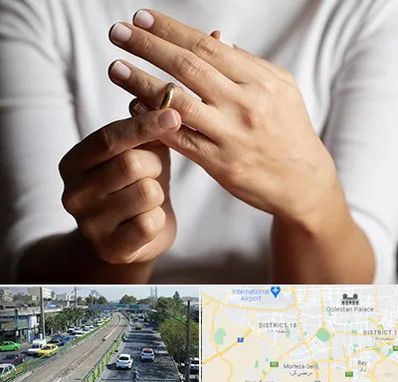 دفتر طلاق در جنوب تهران