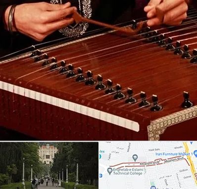 آموزشگاه سنتور در بلوار معلم رشت