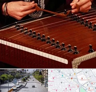 آموزشگاه سنتور در خیابان زند شیراز