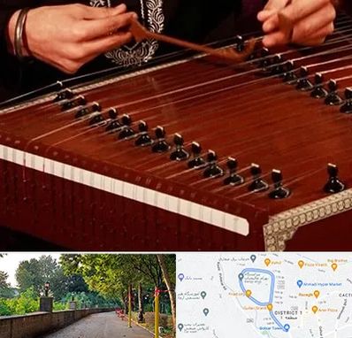 آموزشگاه سنتور در فلکه گاز رشت