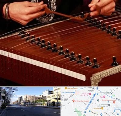 آموزشگاه سنتور در خیابان ملاصدرا شیراز