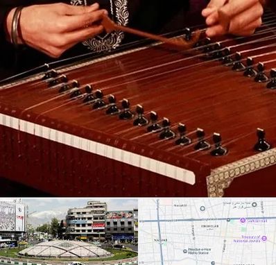 آموزشگاه سنتور در مرکز تهران