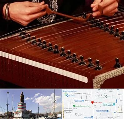 آموزشگاه سنتور در کارگر جنوبی