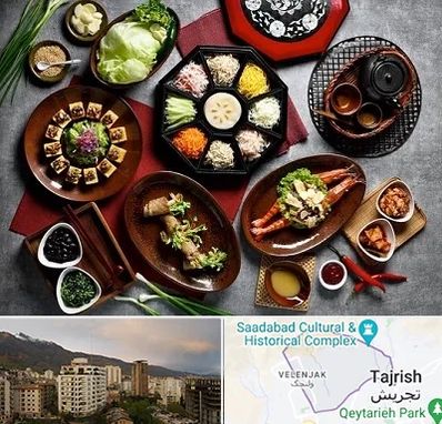 رستوران کره ای در زعفرانیه