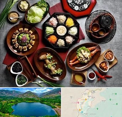 رستوران کره ای در رودبار