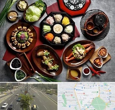 رستوران کره ای در منطقه 17 تهران