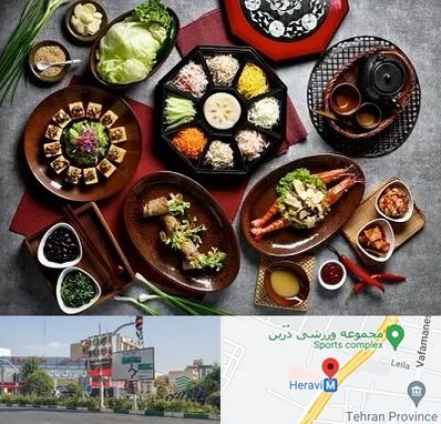 رستوران کره ای در هروی