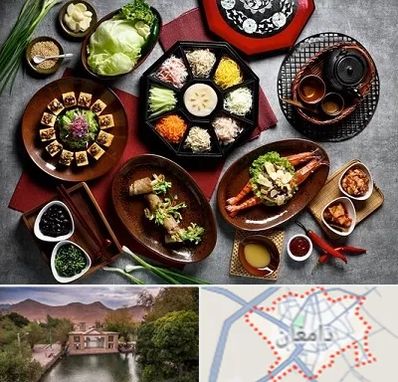 رستوران کره ای در دامغان