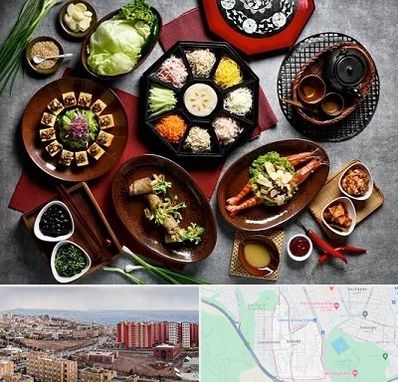 رستوران کره ای در سهند تبریز