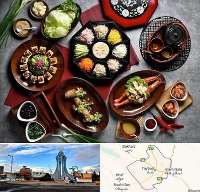 رستوران کره ای در تایباد