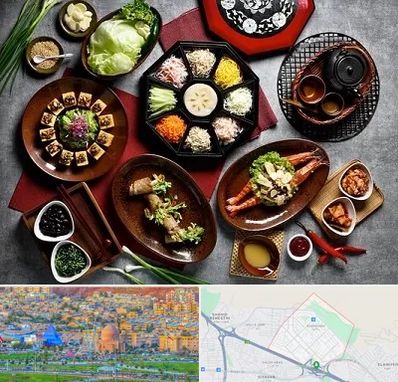 رستوران کره ای در رشدیه تبریز