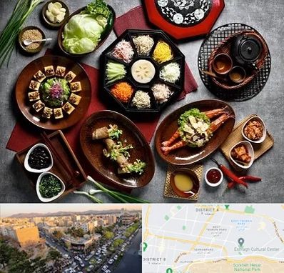 رستوران کره ای در تهرانپارس 