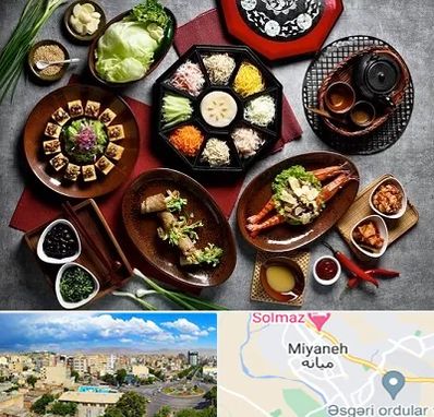 رستوران کره ای در میانه