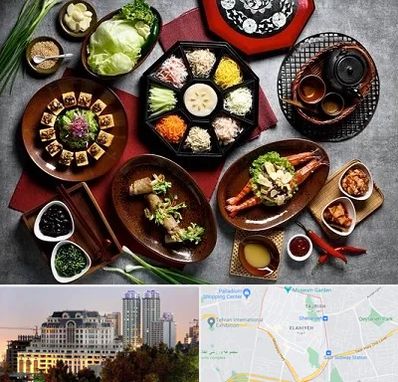 رستوران کره ای در فرشته 