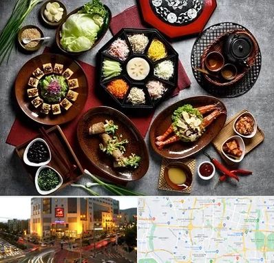 رستوران کره ای در جنت آباد تهران 