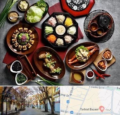 رستوران کره ای در تربیت تبریز