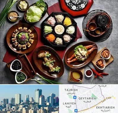 رستوران کره ای در قیطریه