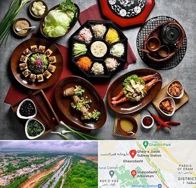 رستوران کره ای در قصرالدشت شیراز