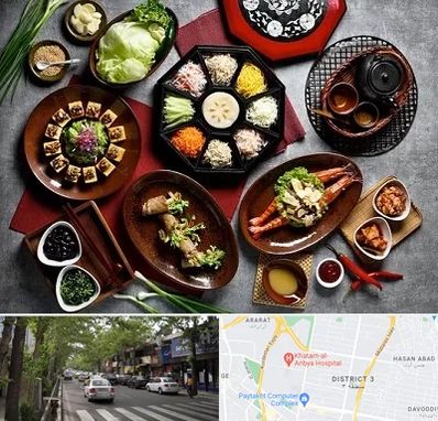 رستوران کره ای در ظفر 