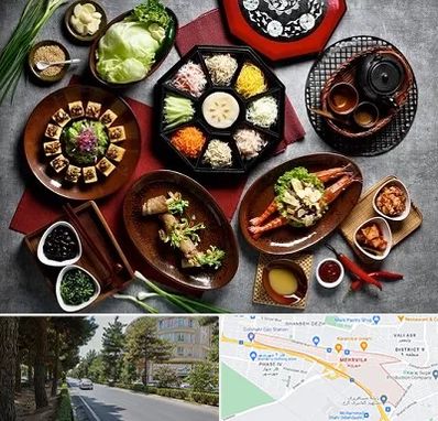 رستوران کره ای در مهرویلا کرج