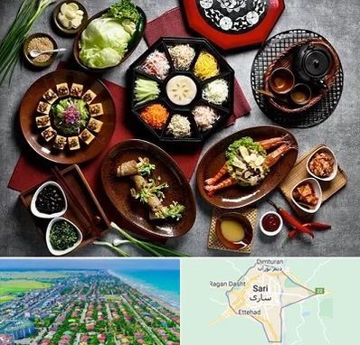 رستوران کره ای در ساری