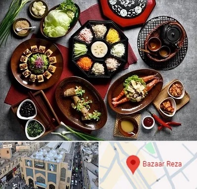 رستوران کره ای در بازار رضا مشهد