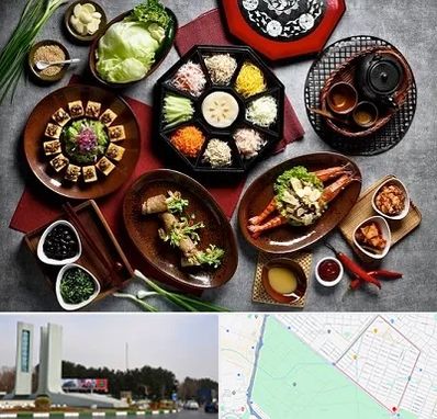 رستوران کره ای در بلوار فلسیطین مشهد