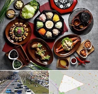 رستوران کره ای در احمدآباد مشهد