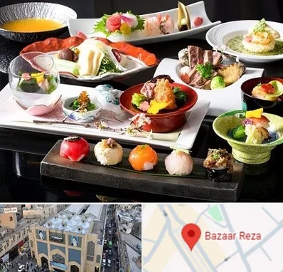رستوران ژاپنی در بازار رضا مشهد
