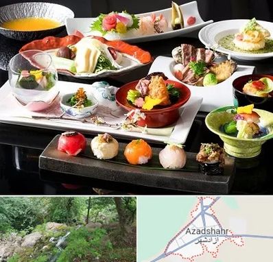 رستوران ژاپنی در آزادشهر