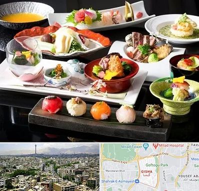 رستوران ژاپنی در گیشا