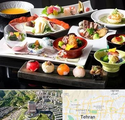 رستوران ژاپنی در شمال تهران