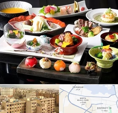 رستوران ژاپنی در جنوب غرب تهران