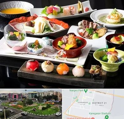 رستوران ژاپنی در تهرانسر 