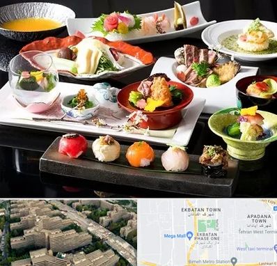 رستوران ژاپنی در اکباتان 