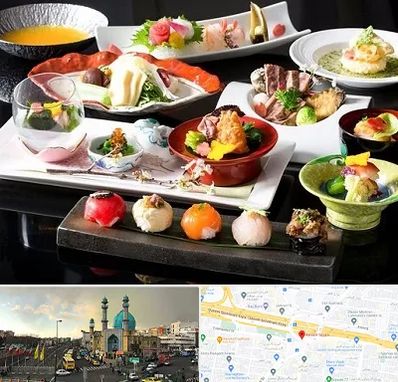 رستوران ژاپنی در رسالت