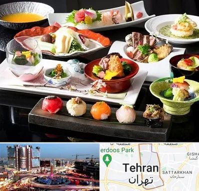 رستوران ژاپنی در صادقیه 