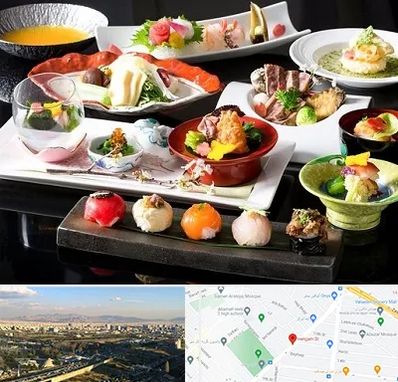 رستوران ژاپنی در هنگام