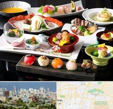 رستوران ژاپنی در شرق تهران 
