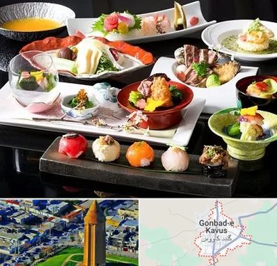 رستوران ژاپنی در گنبد کاووس