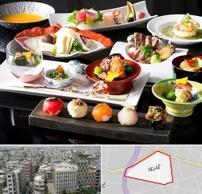 رستوران ژاپنی در آذری
