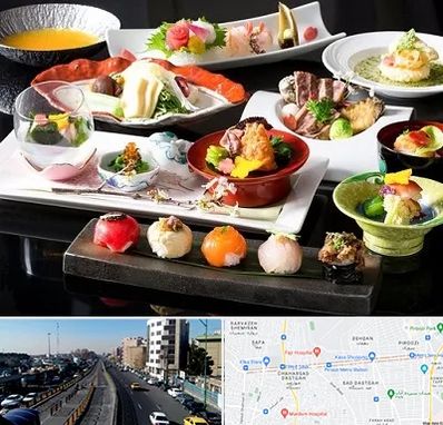 رستوران ژاپنی در پیروزی