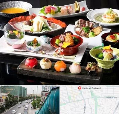رستوران ژاپنی در بلوار فرحزادی