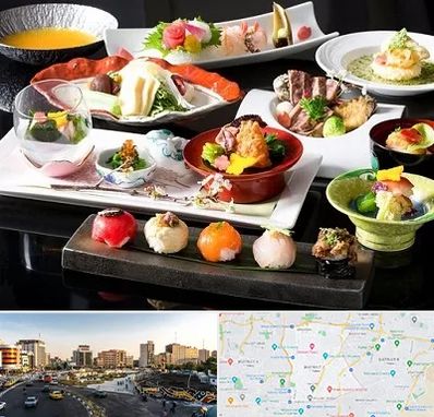رستوران ژاپنی در منطقه 7 تهران