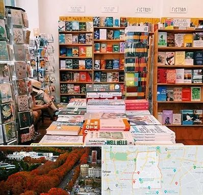 کتاب فروشی زبان در منطقه 6 تهران